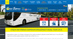 Desktop Screenshot of east-express.cz